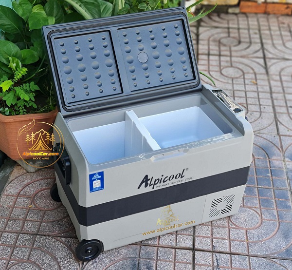 Review tủ lạnh xe hơi Alpicool T50