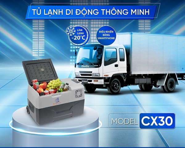 Ưu điểm tủ lạnh mini Alpicool CX30