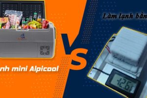 So sánh tủ lạnh mini làm lạnh bằng sò và Alpicool