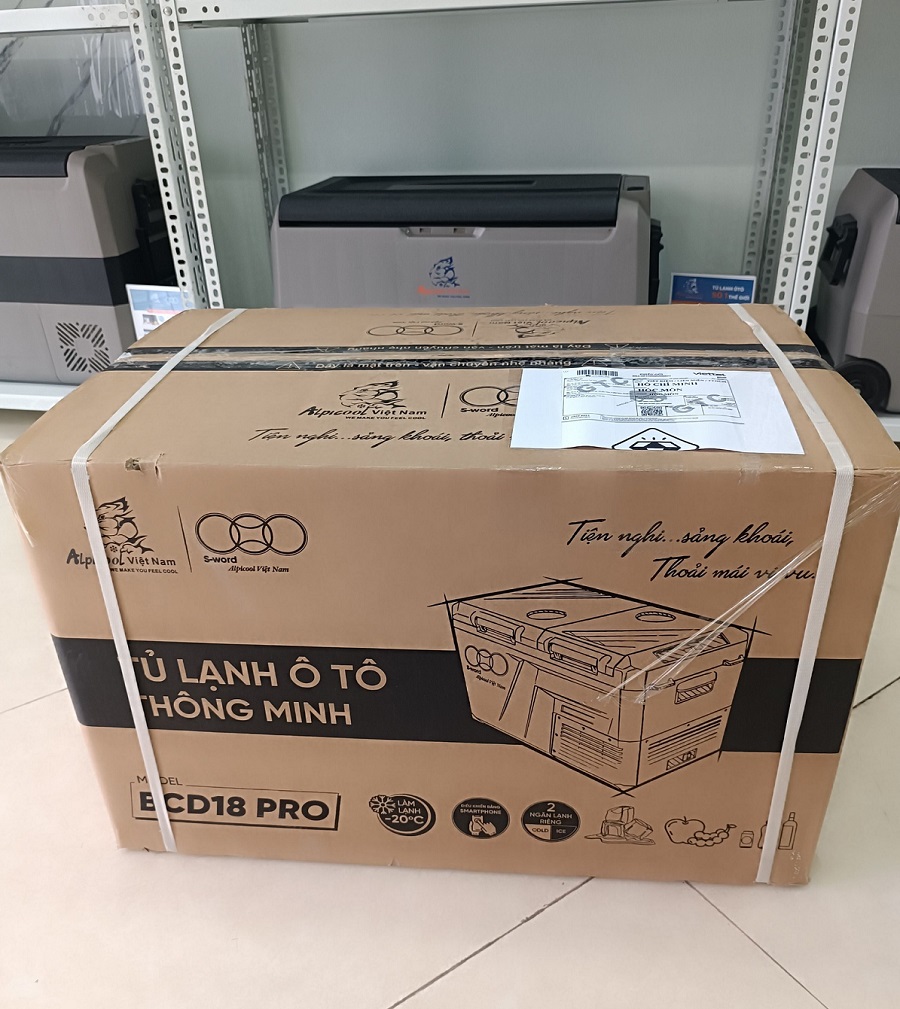 Đặc điểm nổi bật của tủ lạnh xe hơi Alpicool BCD18 Pro