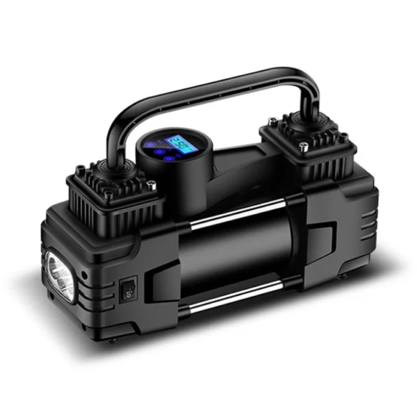 Máy bơm lốp ô tô 12V - 2 xi lanh - 60 Lít/Phút