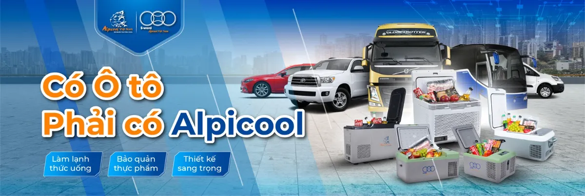Có ô tô xe hơi là phải có tủ lạnh Alpicool