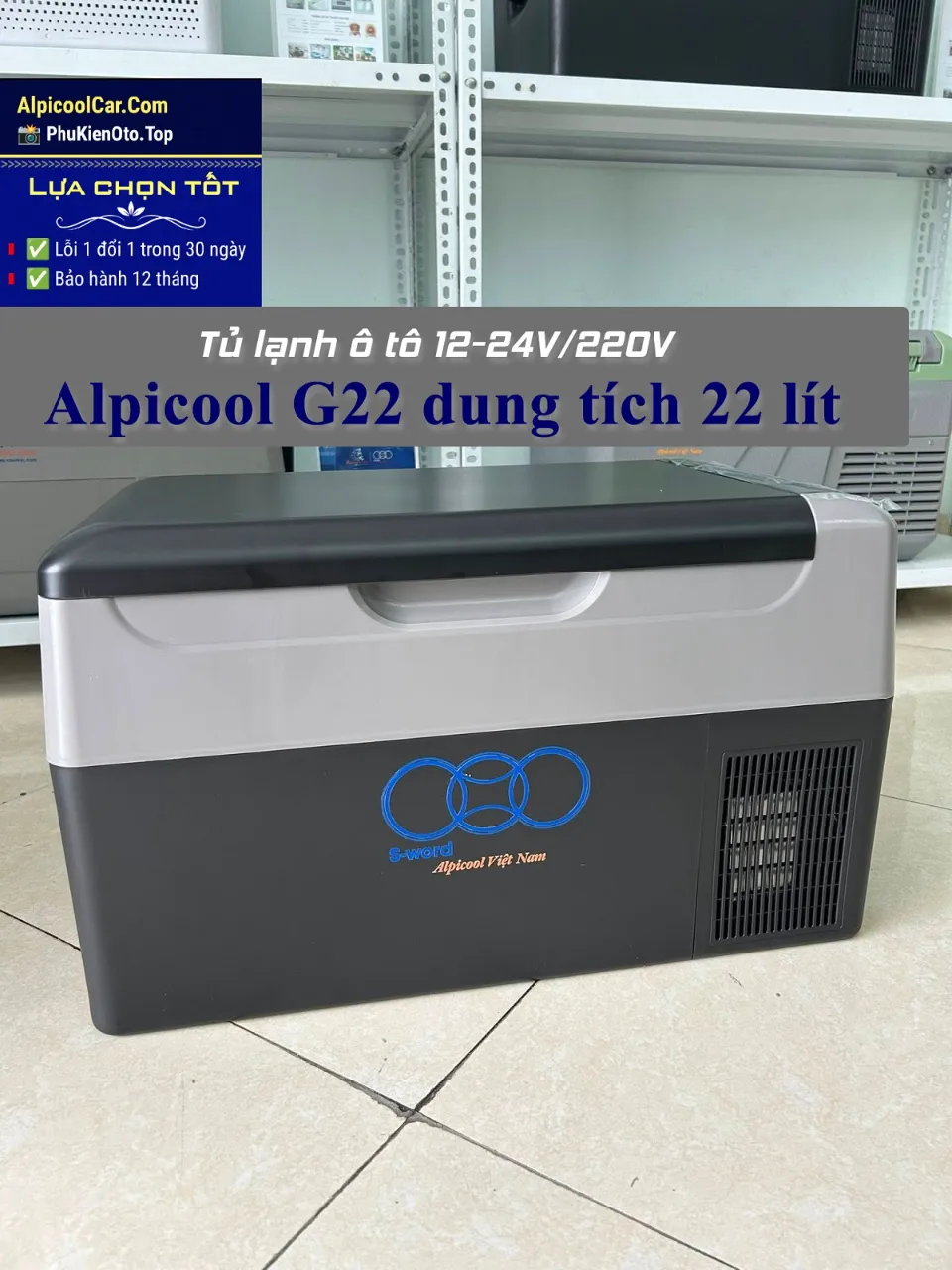 Tủ lạnh Camping Alpicool G22 22 lít
