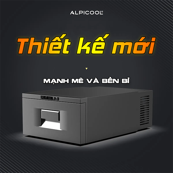 Tủ lạnh xe tải ngăn kéo 12V Alpicool D30