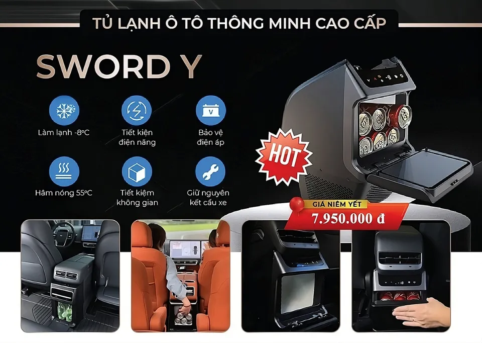 Tủ lạnh Ô tô Alpicool Sword Y