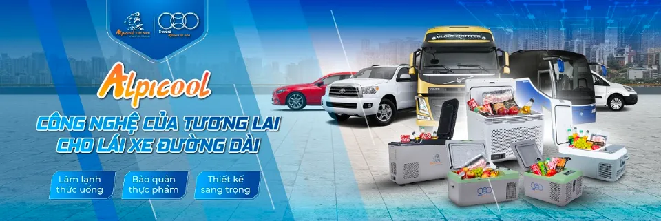 Tủ lạnh Ô tô 12V Alpicool dành cho Camping