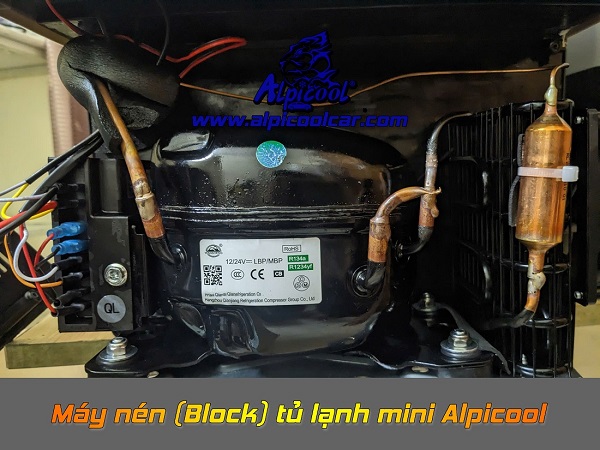 Máy nén Block tủ lạnh mini Alpicool