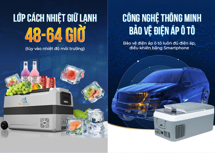 Tủ lạnh ô tô 12V Alpicool chính hãng Việt Nam
