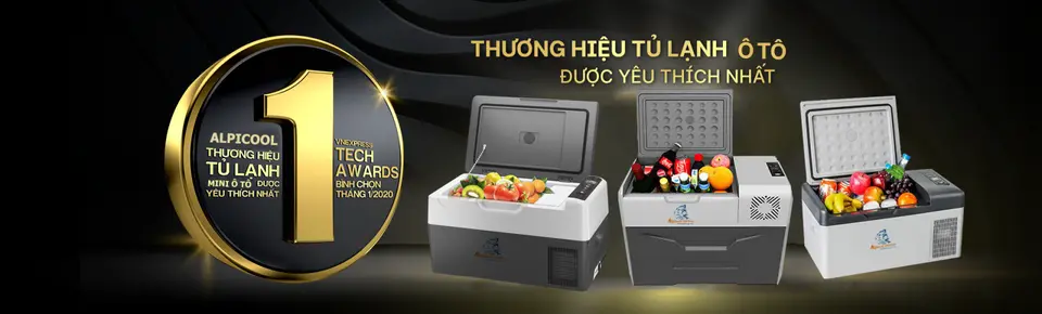 Tủ lạnh ô tô 12V Alpicool chính hãng