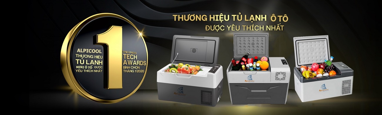 Tủ lạnh ô tô di động 12v - 24v Alpicool Giá rẻ