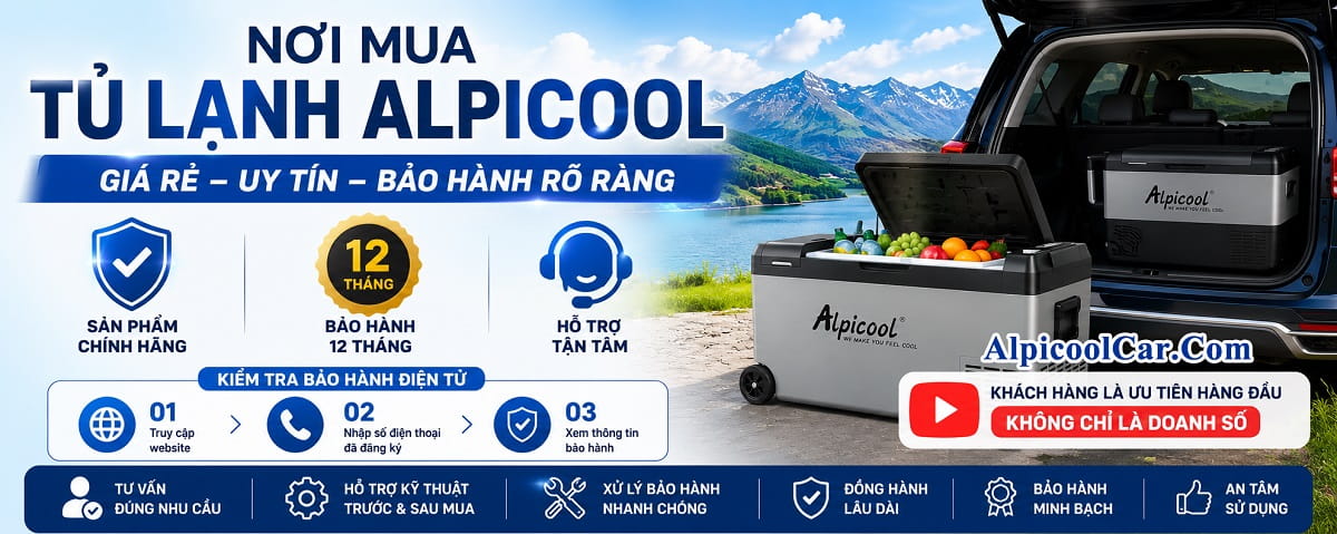 Địa chỉ Mua Tủ Lạnh Alpicool Giá Rẻ Uy Tín