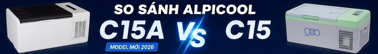 So sánh tủ lạnh Alpicool 15l C15A và C15