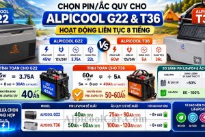 Cách chọn mua Pin – Bình Ắc Quy cho tủ lạnh 12V Alpicool
